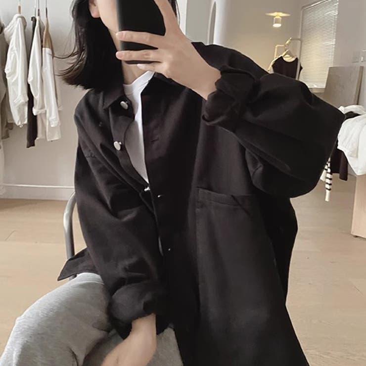 オーバーサイズシャツジャケット | Doux Belle  | 詳細画像11 