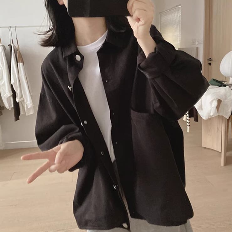 オーバーサイズシャツジャケット | Doux Belle  | 詳細画像12 