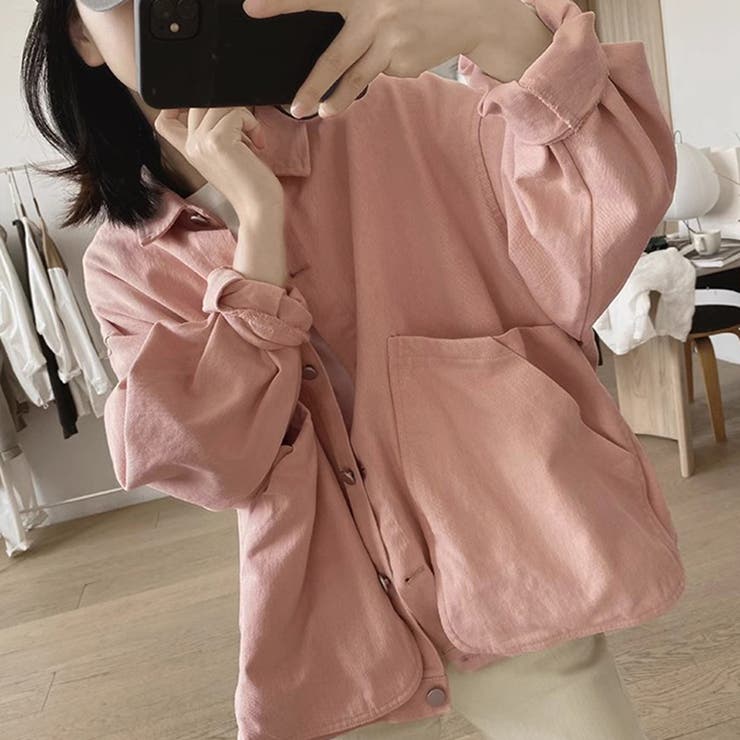 オーバーサイズシャツジャケット | Doux Belle  | 詳細画像2 