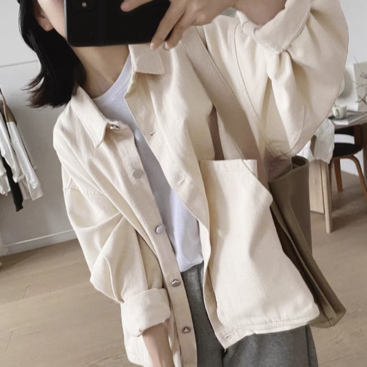 オーバーサイズシャツジャケット | Doux Belle  | 詳細画像5 