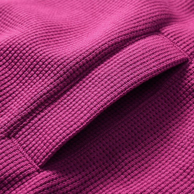 ワッフル素材ハイネックジップアップジャケット | Doux Belle  | 詳細画像18 