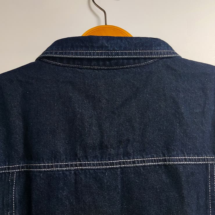 ステッチ入りクラシックデニムジャケット | Doux Belle  | 詳細画像12 