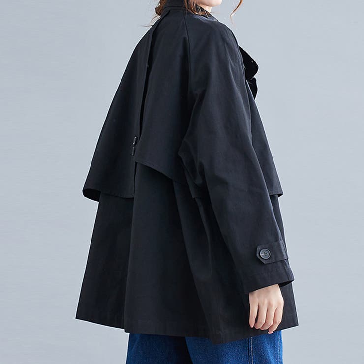 ケープ風デザイントレンチコート | Doux Belle  | 詳細画像10 