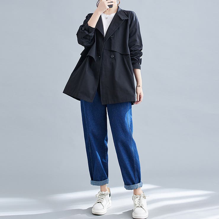 ケープ風デザイントレンチコート | Doux Belle  | 詳細画像12 