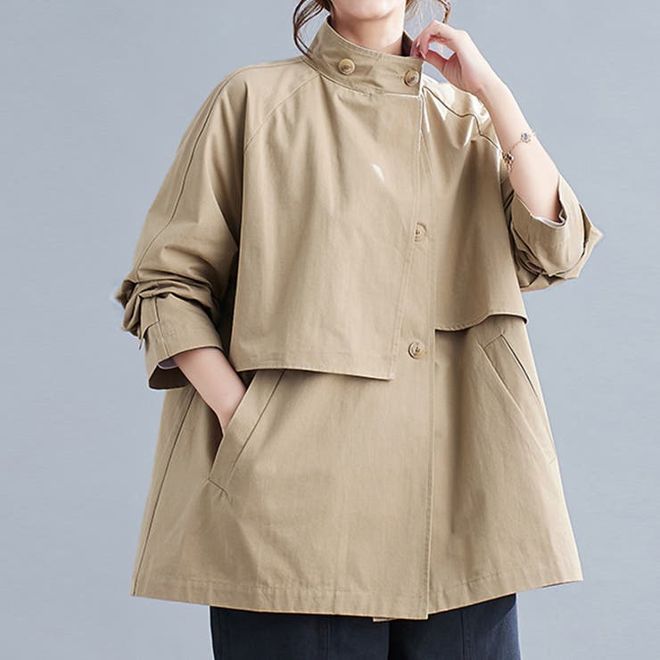 ケープ風デザイントレンチコート | Doux Belle  | 詳細画像2 