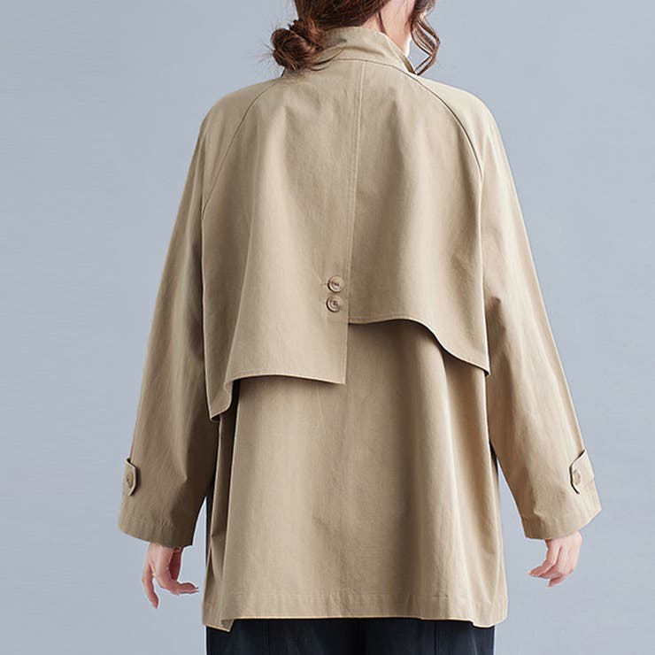 ケープ風デザイントレンチコート | Doux Belle  | 詳細画像3 