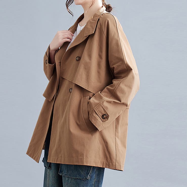 ケープ風デザイントレンチコート | Doux Belle  | 詳細画像6 