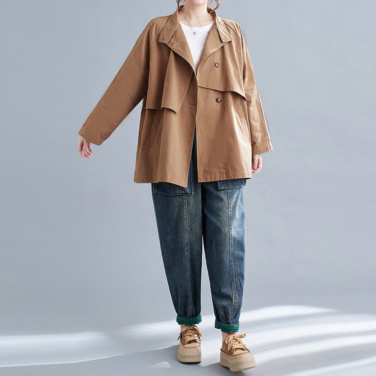 ケープ風デザイントレンチコート | Doux Belle  | 詳細画像8 