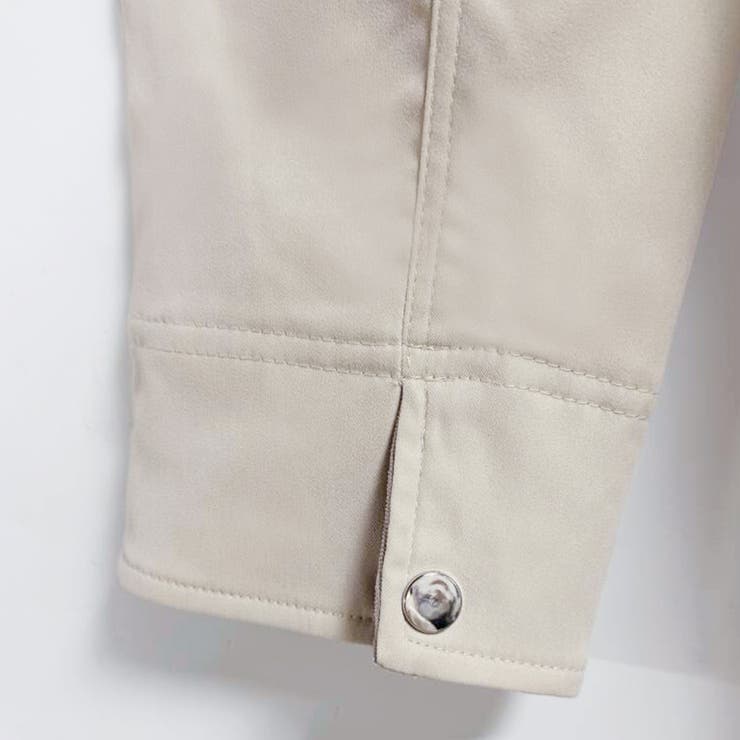 配色ステッチ入りカジュアルジャケット | Doux Belle  | 詳細画像14 