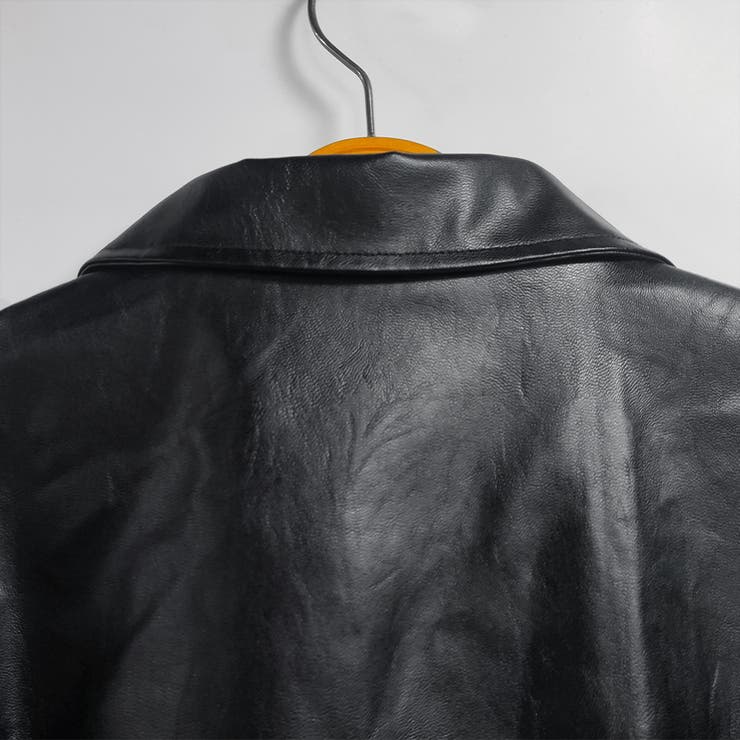 フェイクレザーシャツジャケット | Doux Belle  | 詳細画像11 