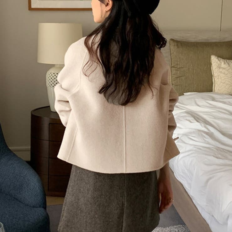 ワイドカラーショートジャケット | Doux Belle  | 詳細画像5 