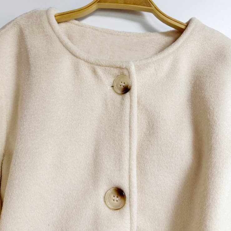 ウール調ショート丈ジャケット | Doux Belle  | 詳細画像12 