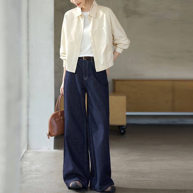 ポケット付きシンプルライトジャケット | Doux Belle  | 詳細画像4 