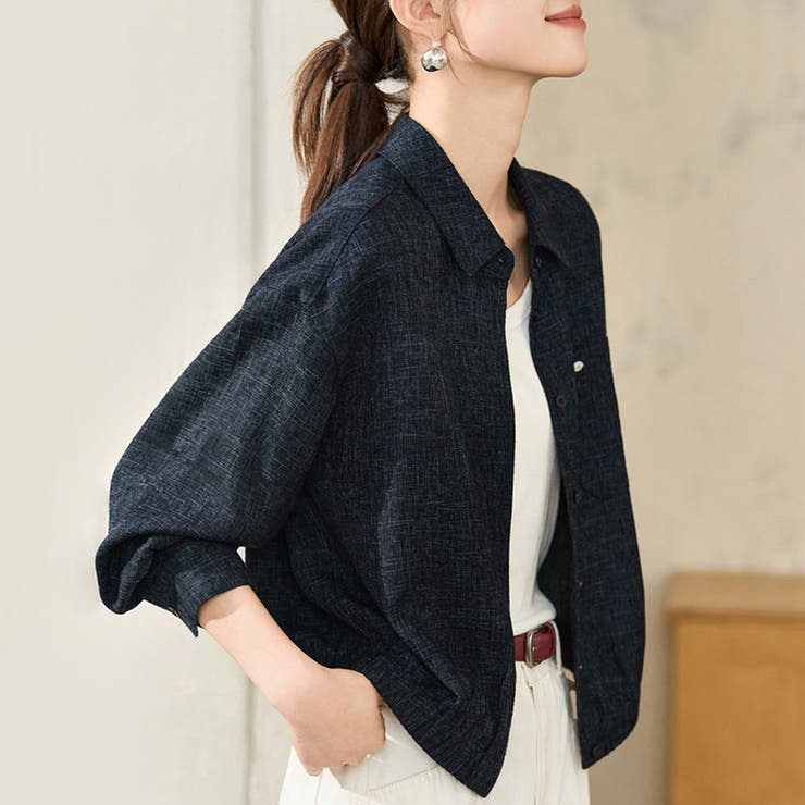 ポケット付きシンプルライトジャケット | Doux Belle  | 詳細画像5 