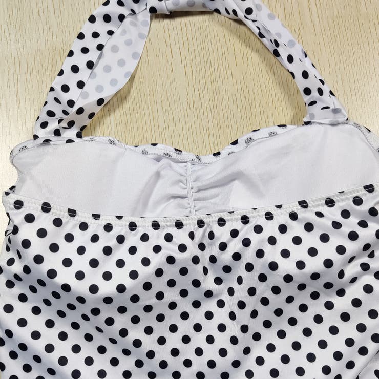 ドット柄ワンピーススイムウェア レディース 水着 | Doux Belle  | 詳細画像10 