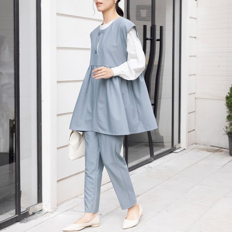 ペプラムシルエットセットアップ | Doux Belle  | 詳細画像10 