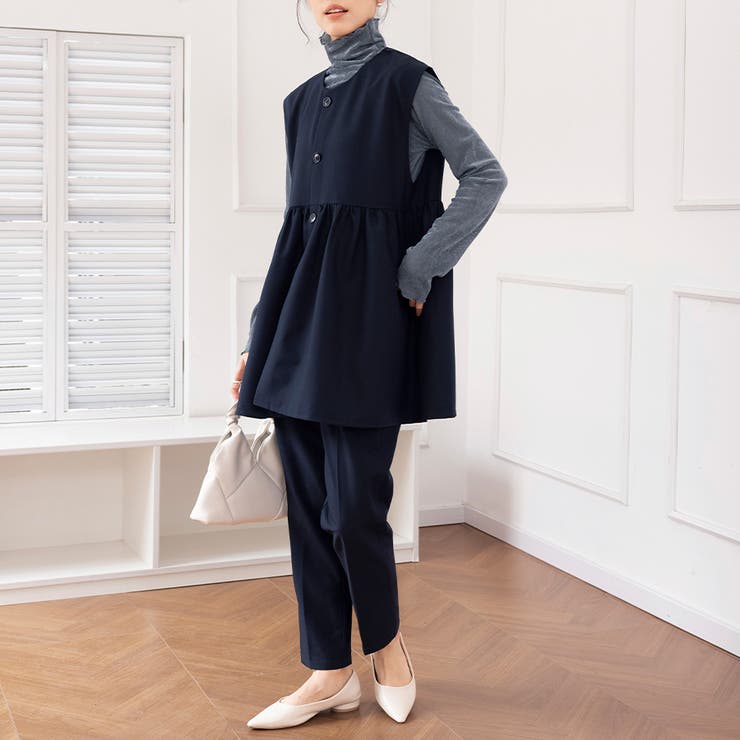 ペプラムシルエットセットアップ | Doux Belle  | 詳細画像13 