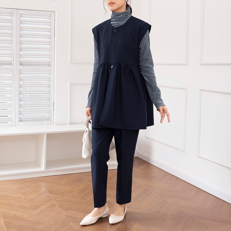 ペプラムシルエットセットアップ | Doux Belle  | 詳細画像14 