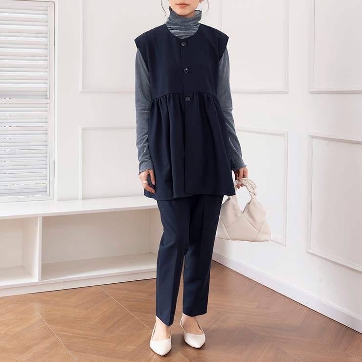 ペプラムシルエットセットアップ | Doux Belle  | 詳細画像16 