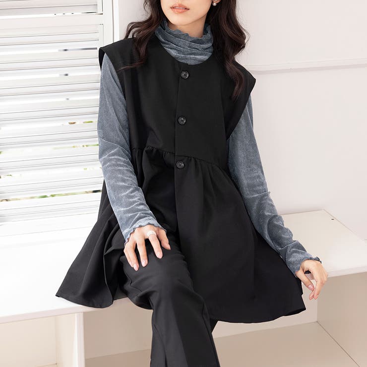 ペプラムシルエットセットアップ | Doux Belle  | 詳細画像19 