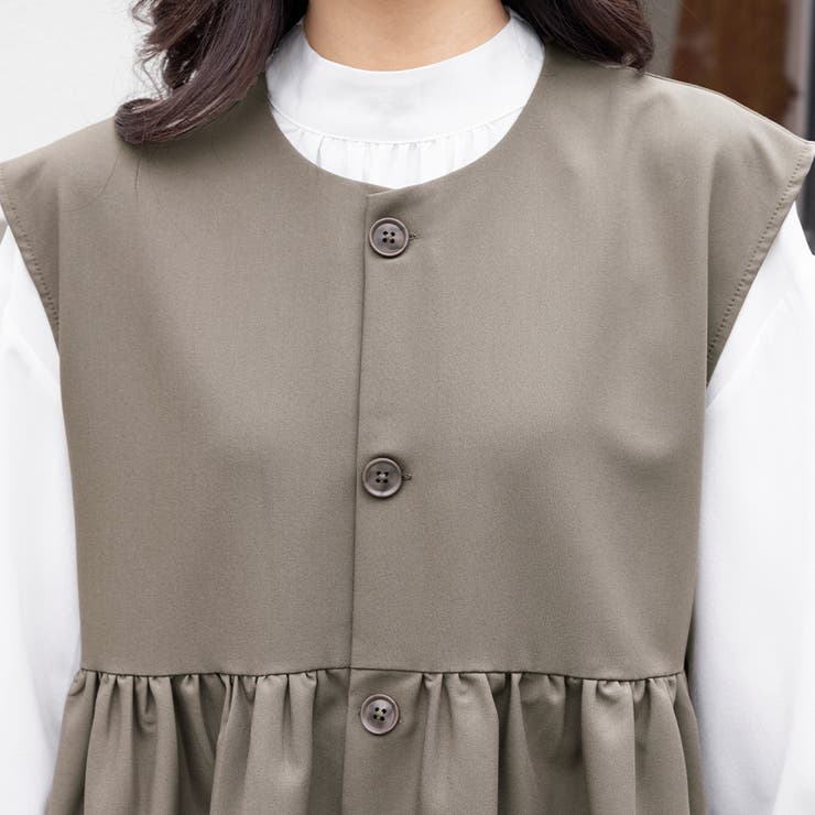 ペプラムシルエットセットアップ | Doux Belle  | 詳細画像21 