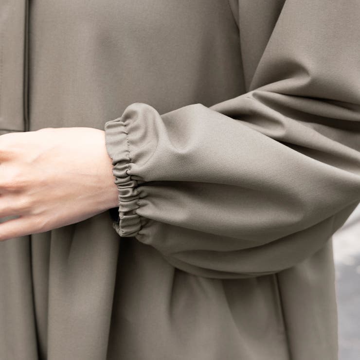 ラウンドネックペプラムシルエットセットアップ | Doux Belle  | 詳細画像23 