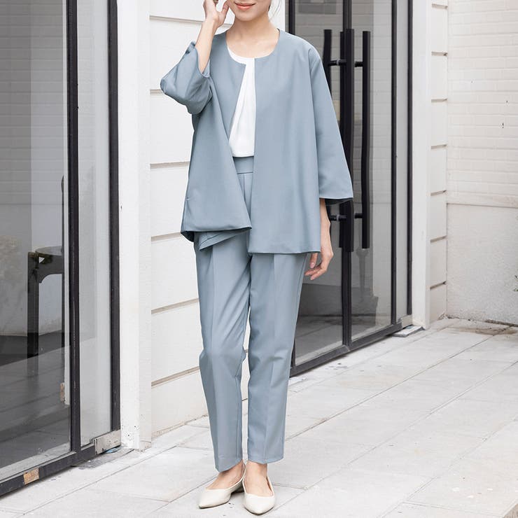 ノーカラーシックセットアップ | Doux Belle  | 詳細画像11 