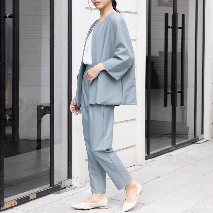 ノーカラーシックセットアップ | Doux Belle  | 詳細画像12 