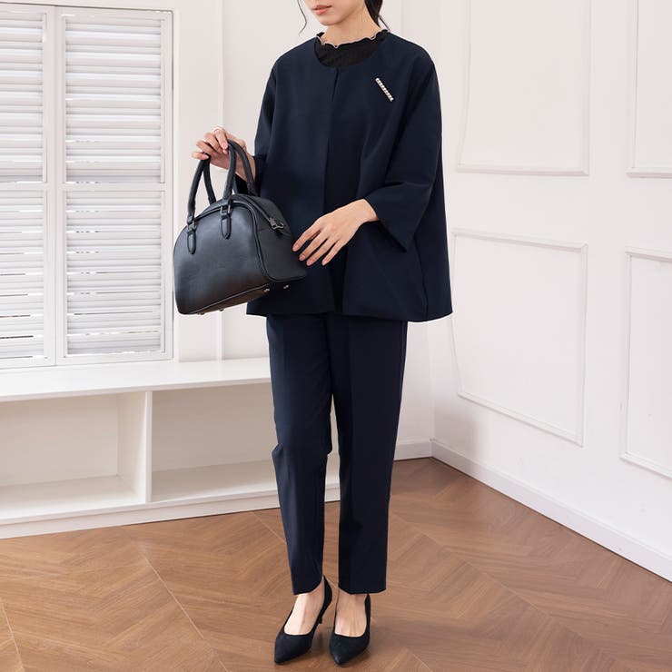 ノーカラーシックセットアップ | Doux Belle  | 詳細画像14 