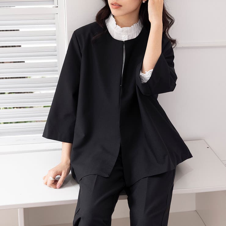 ノーカラーシックセットアップ | Doux Belle  | 詳細画像19 