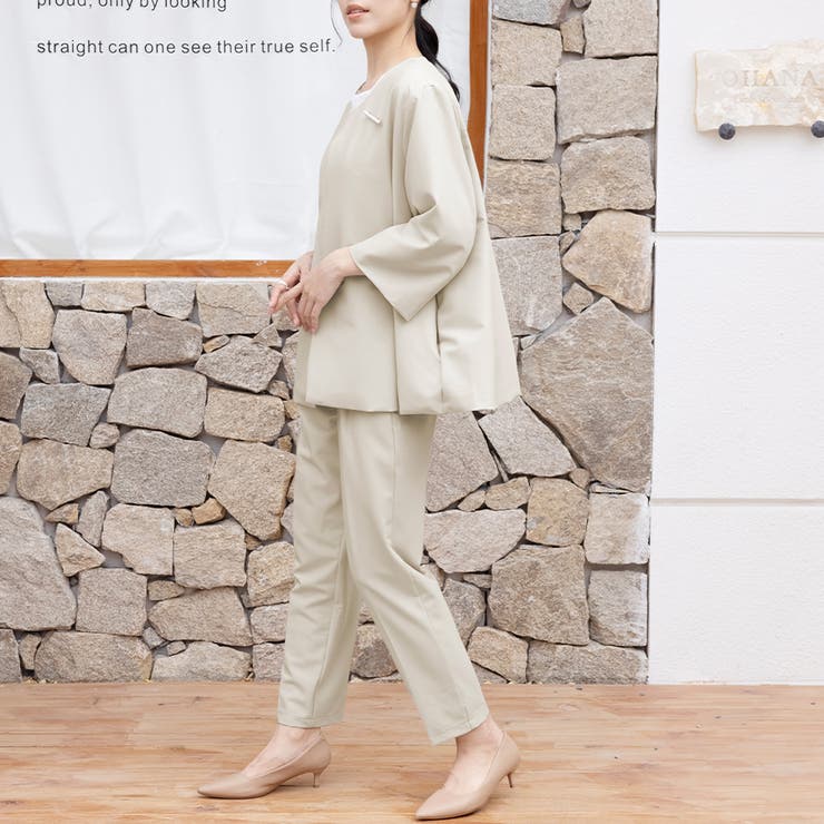 ノーカラーシックセットアップ | Doux Belle  | 詳細画像7 