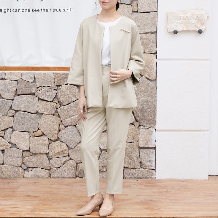 ノーカラーシックセットアップ | Doux Belle  | 詳細画像8 