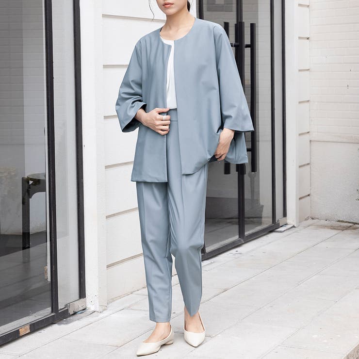 ノーカラーシックセットアップ | Doux Belle  | 詳細画像9 