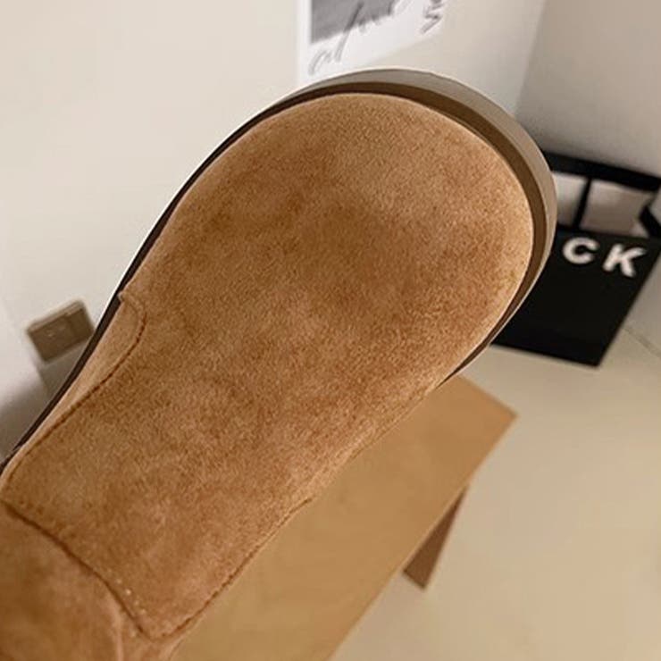 スエード調厚底ブーツ | Doux Belle  | 詳細画像7 