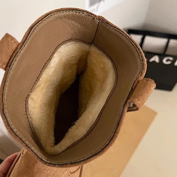 スエード調厚底ブーツ | Doux Belle  | 詳細画像8 