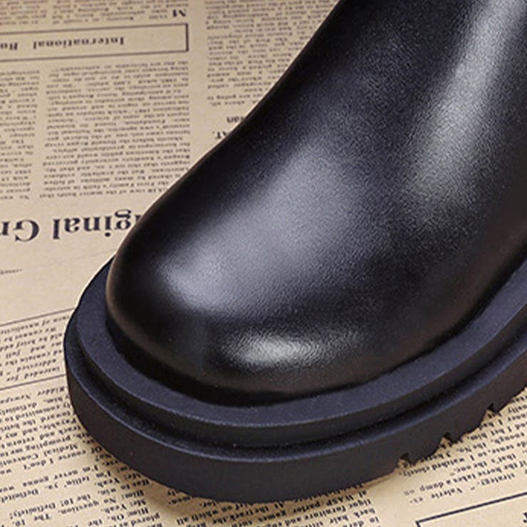 リブソックス風厚底ショートブーツ | Doux Belle  | 詳細画像13 