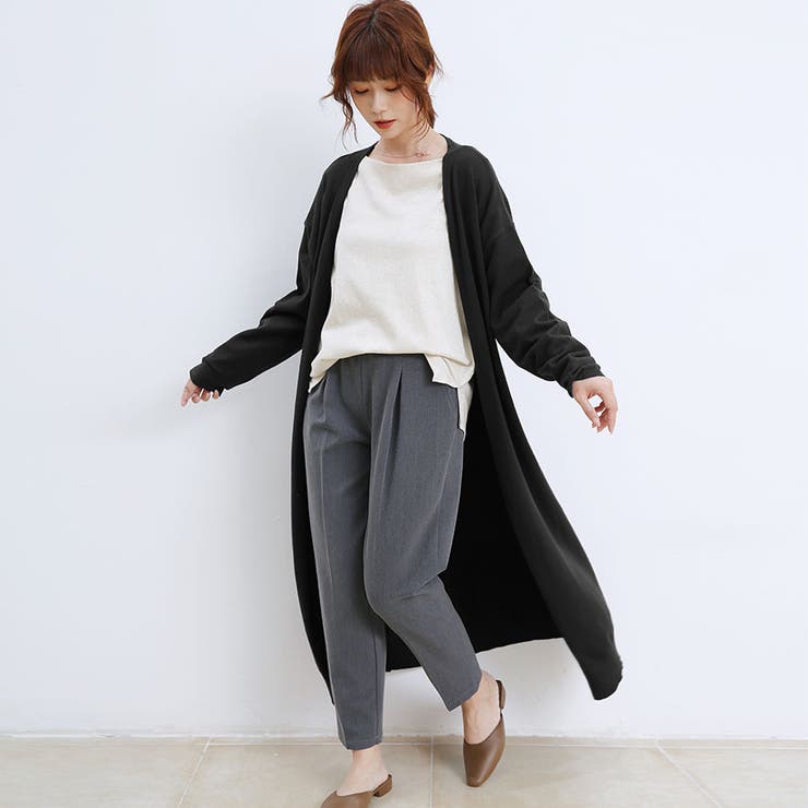 カーディガン ドルマン ロングカーディガン | Doux Belle  | 詳細画像28 