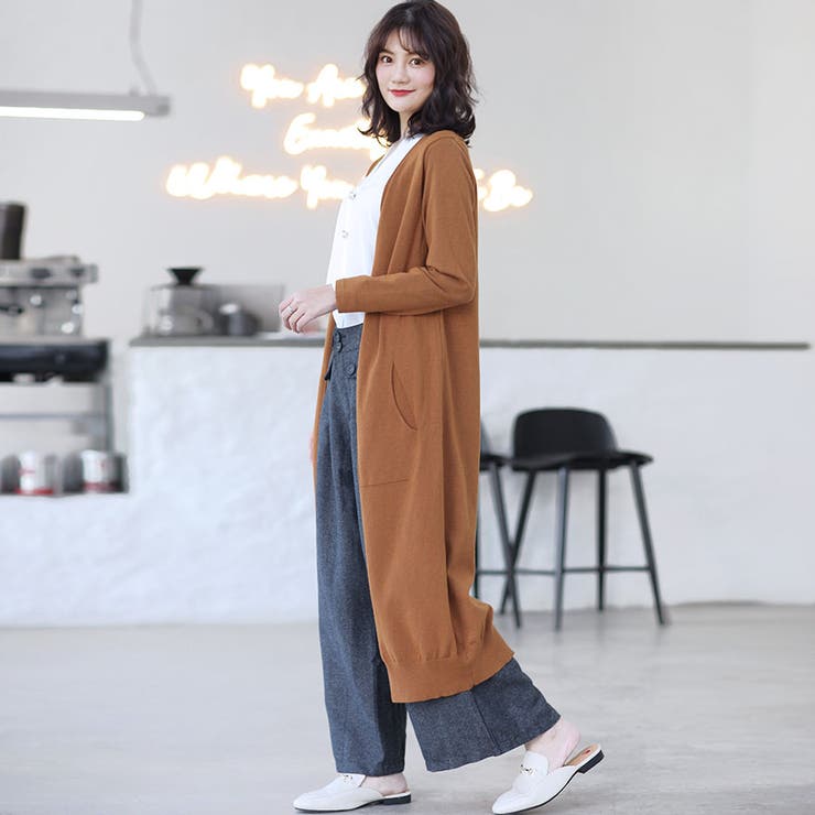 カーディガン ドルマン ロングカーディガン | Doux Belle  | 詳細画像33 