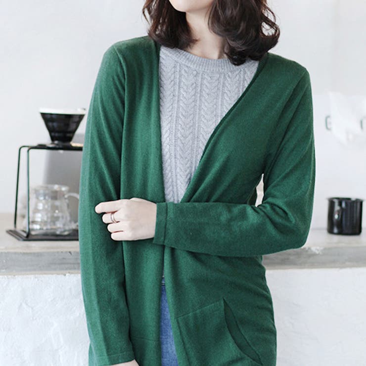 カーディガン ドルマン ロングカーディガン | Doux Belle  | 詳細画像36 