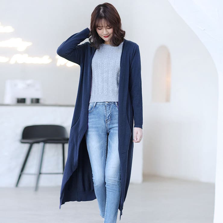 カーディガン ドルマン ロングカーディガン | Doux Belle  | 詳細画像38 