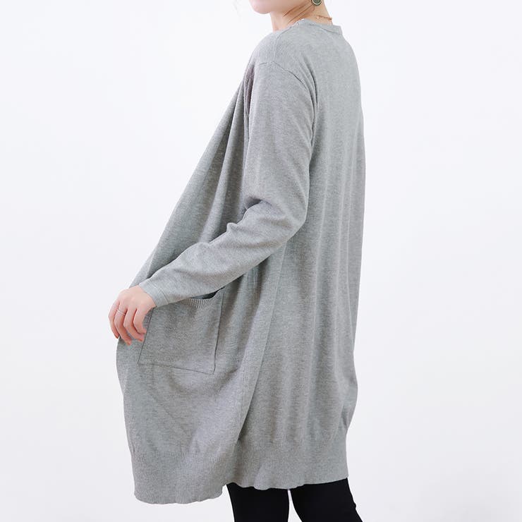 ニット カーディガン ロングカーディガン レディース 長袖 | Doux Belle  | 詳細画像18 