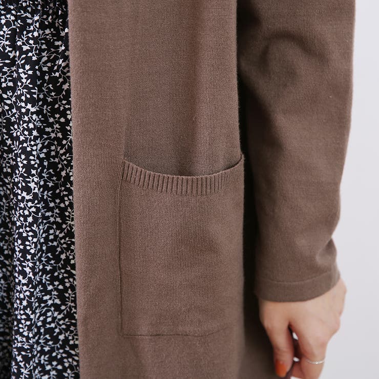 ニット カーディガン ロングカーディガン レディース 長袖 | Doux Belle  | 詳細画像30 