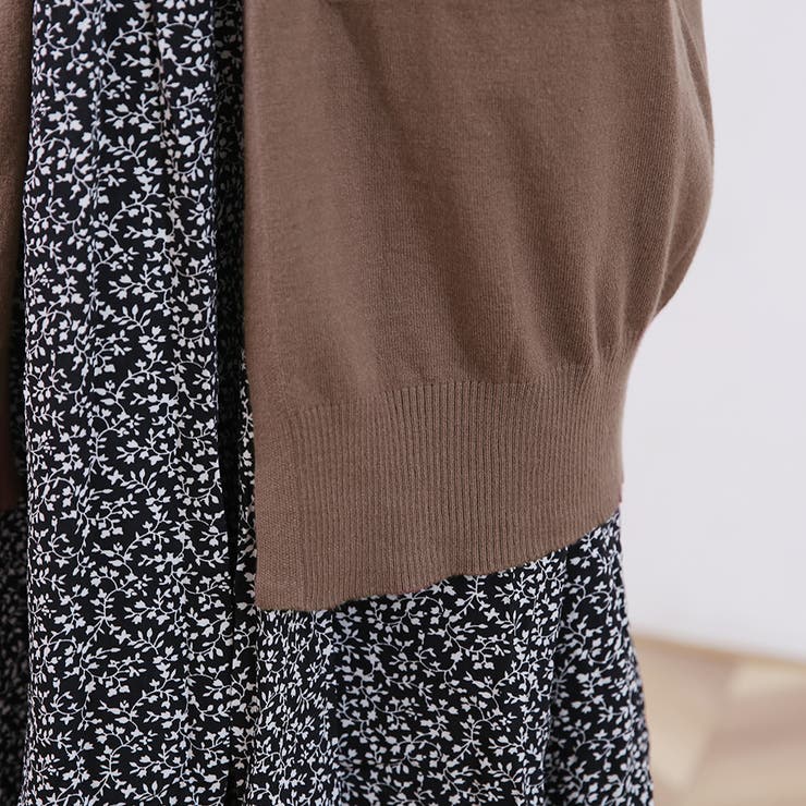 ニット カーディガン ロングカーディガン レディース 長袖 | Doux Belle  | 詳細画像31 