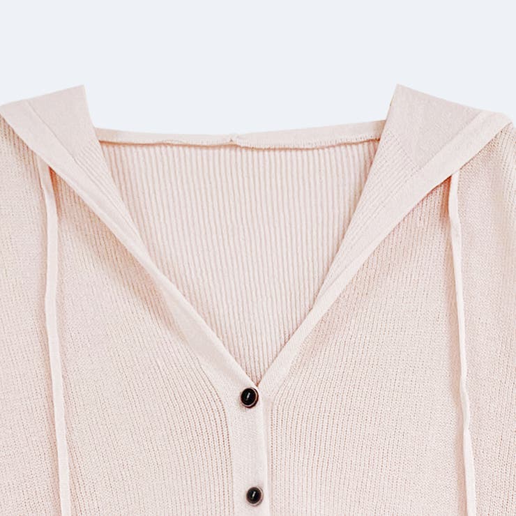 サマーニット ニットカーディガン ニットパーカー | Doux Belle  | 詳細画像20 