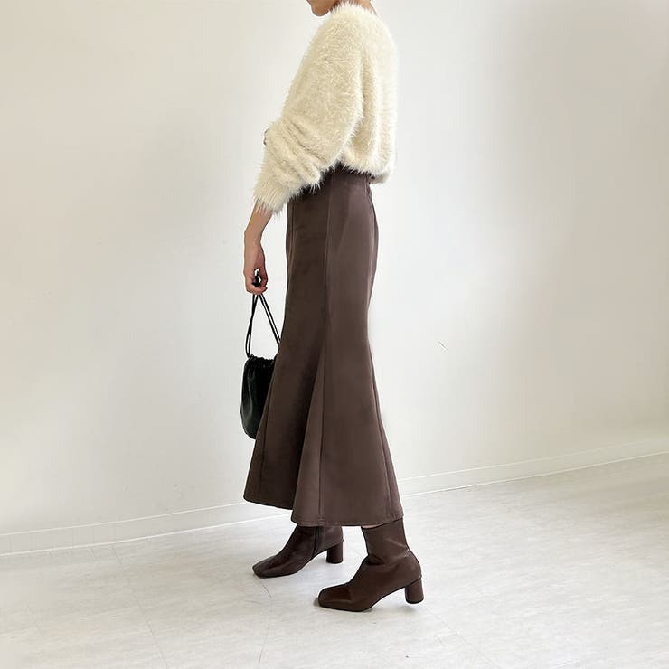 シャギーカーディガン ショートカーディガン コート | Doux Belle  | 詳細画像6 