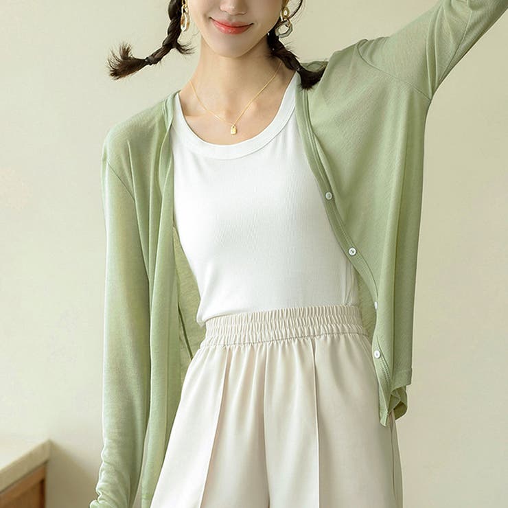 カーディガン ニットカーディガン トップス | Doux Belle  | 詳細画像15 