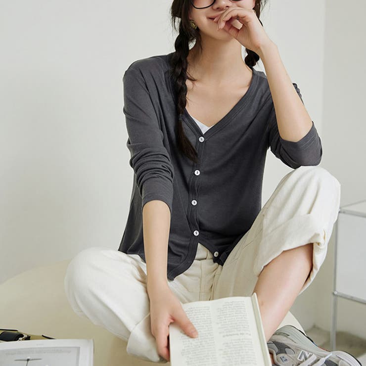 カーディガン ニットカーディガン トップス | Doux Belle  | 詳細画像18 