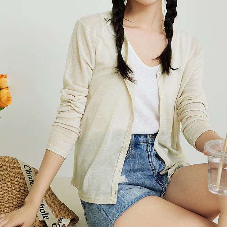 カーディガン ニットカーディガン トップス | Doux Belle  | 詳細画像3 