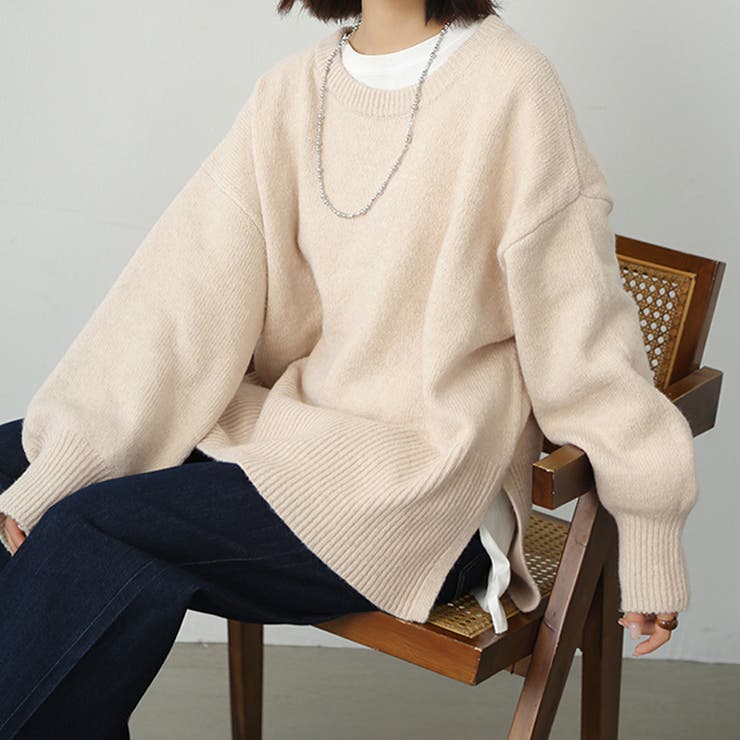 トップス セーター ロング | Doux Belle  | 詳細画像1 