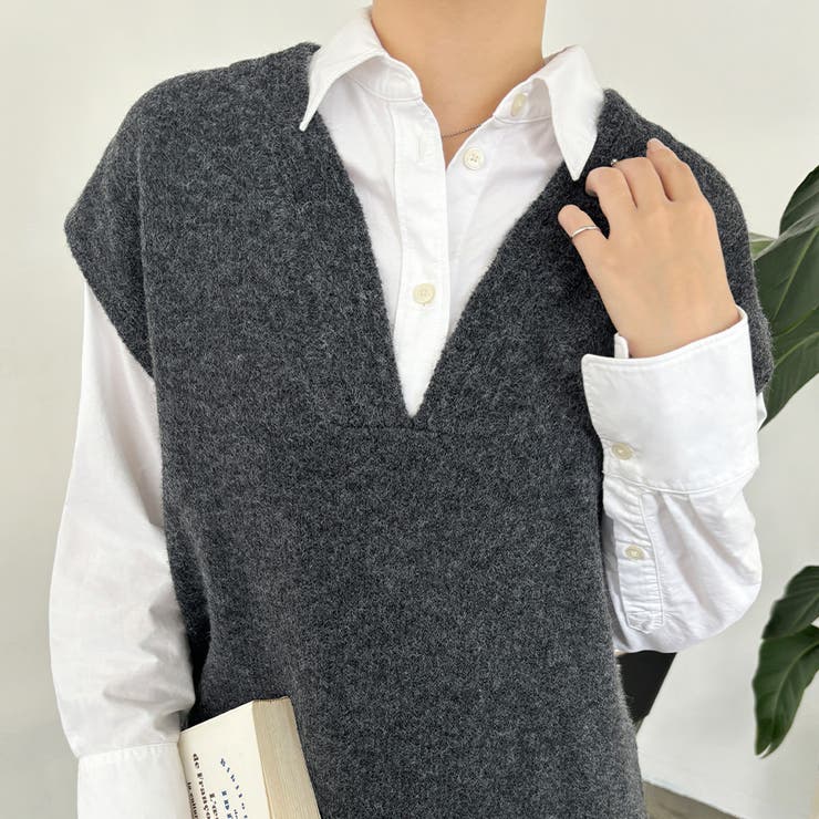 トップス ベスト ワイド | Doux Belle  | 詳細画像5 